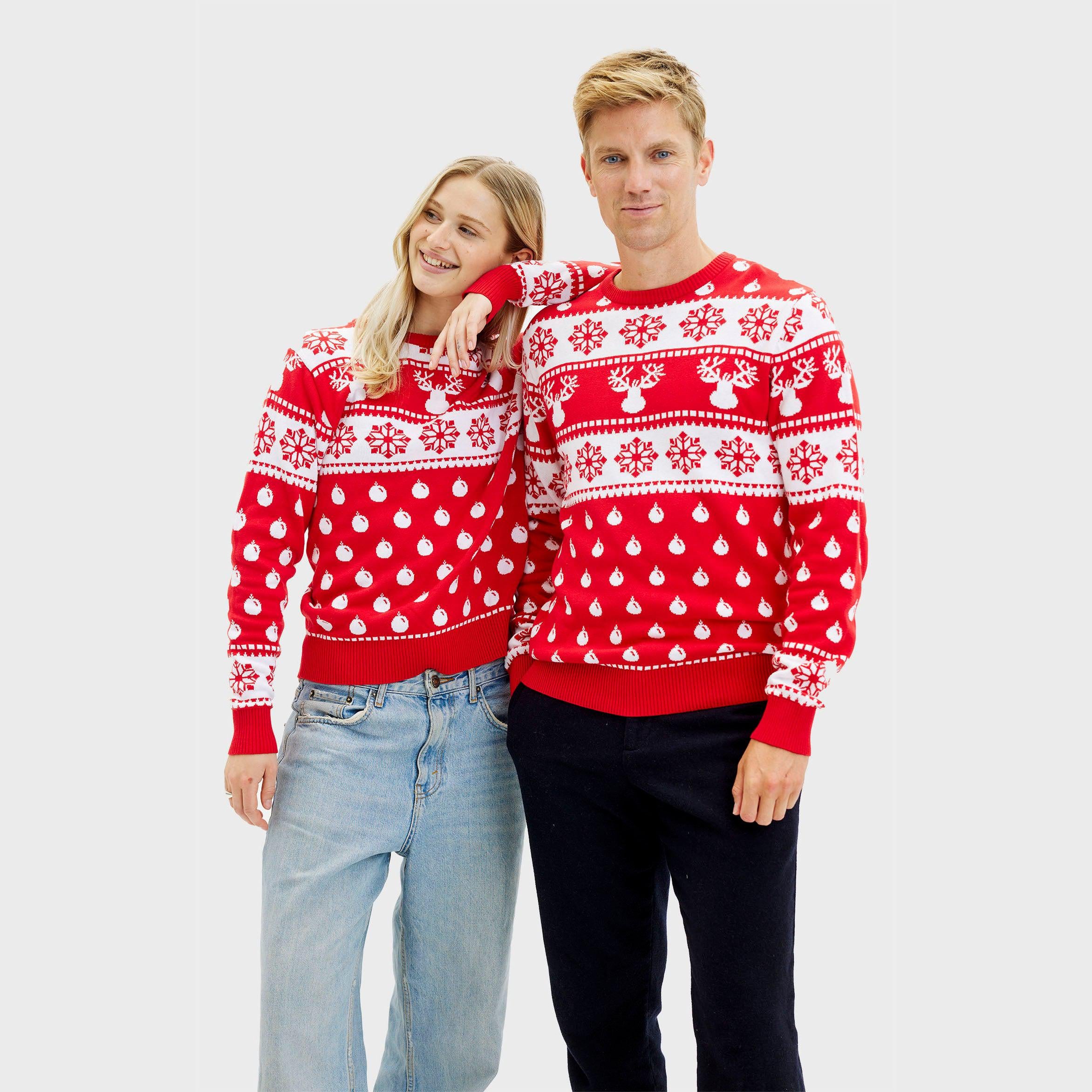 weihnachtspullover familie baumwolle